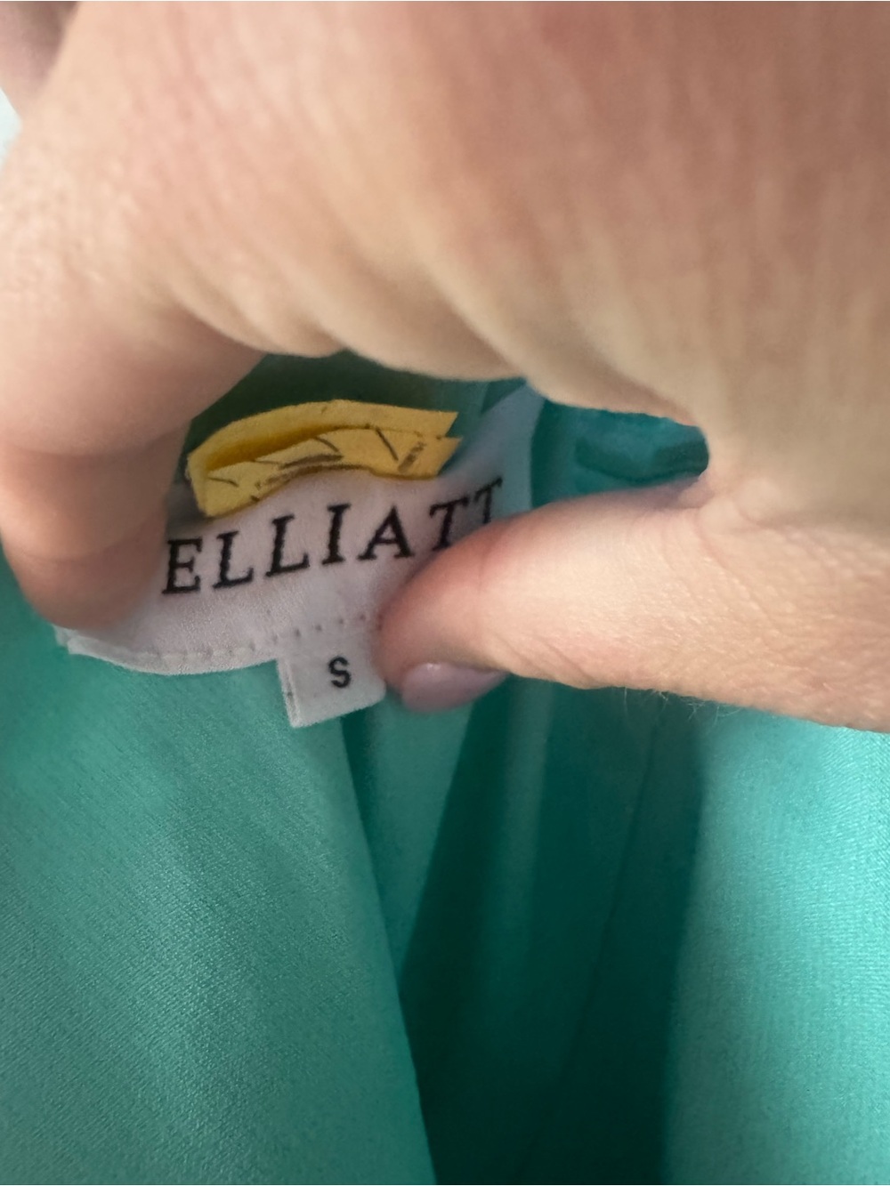 Elliatt Mint Floral Knit Maxi Dress - Picture 4 of 8